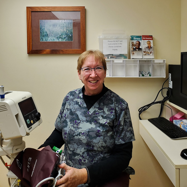 Volunteer Barb Kroll